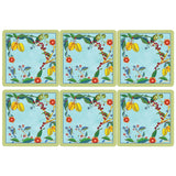 Tropical Fruit Canopy Coasters