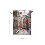 Urban Bloom Scape Drawstring Pouches