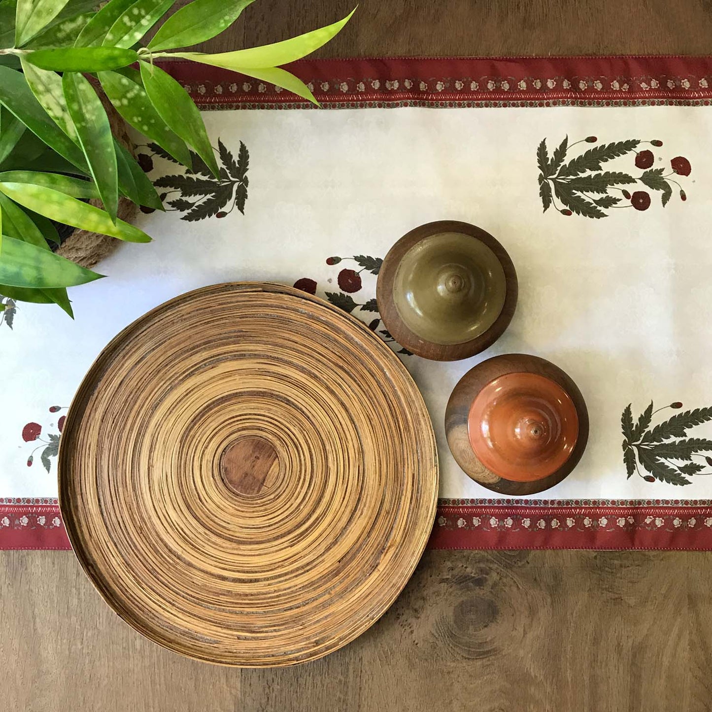 Jaipur Boota Reversible Table Runner