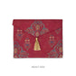 Ornate Mughal Boota Rust Gift Envelope - Medium
