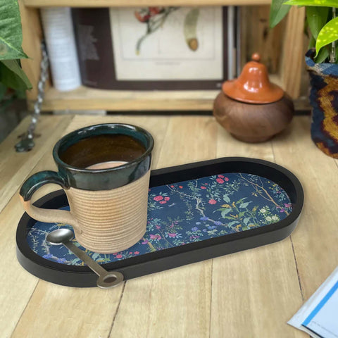 Fragrant Forest Oval Small Tray