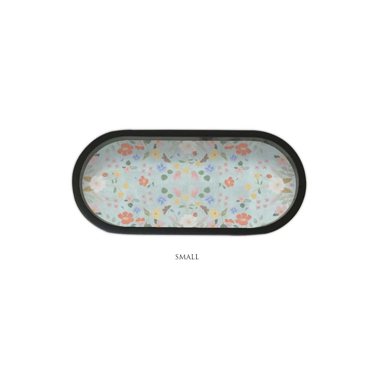 Pale Blossom Oval Tray Set