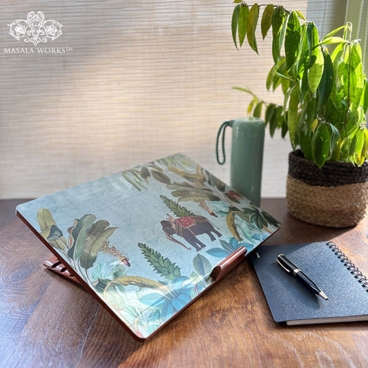 Tropical Elephant Laptop Stand