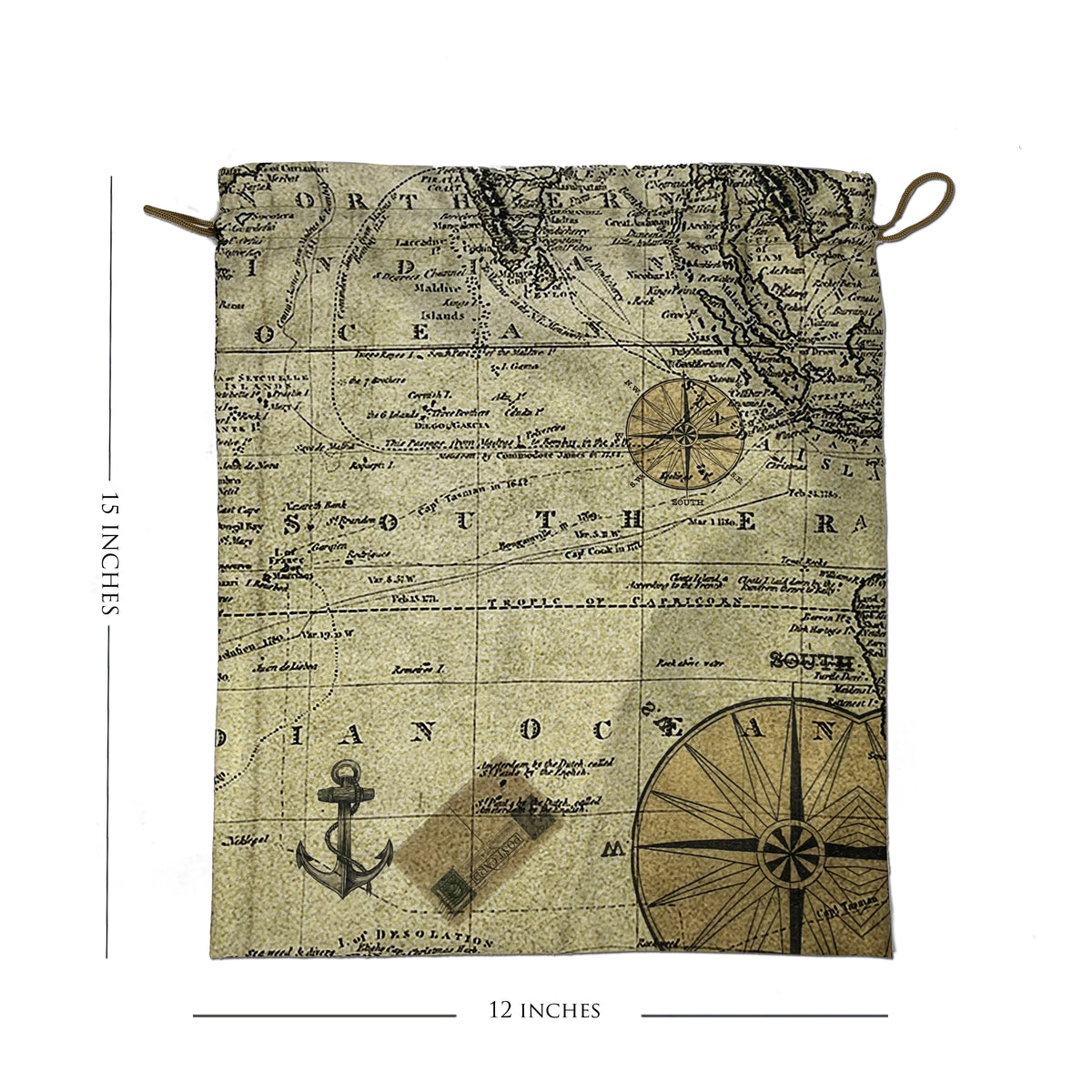 The Navigator Drawstring Pouches