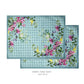 Retro Bloom Fabric Table mats (set of 2)