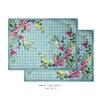 Retro Bloom Fabric Table mats (set of 2)