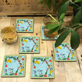 Tropical Fruit Canopy Coasters