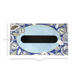 Azure Foliage Tissue Box