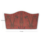 Red Paisley Hamper Basket