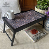Classic Ikat Folding Bed Tray