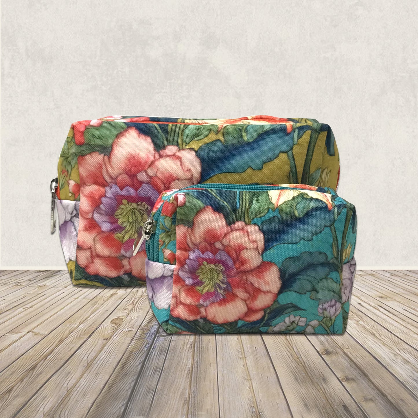 Jungle Blossom Travel Pouch
