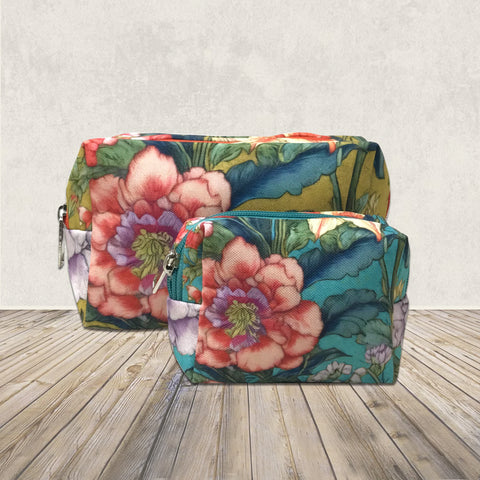 Jungle Blossom Travel Pouch