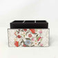 Ikat Chintz Stand with Tissue Paper Holder