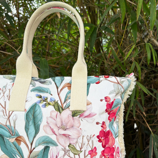 Orchid Smphony Beach / Tote Bag