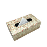 Delicate Floral Tissue Box