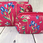 Fuchsia Blossom Travel Pouch