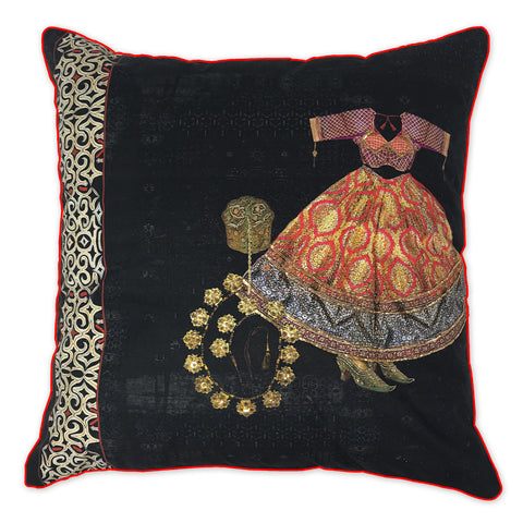 Royal Skirt Cushion Cover