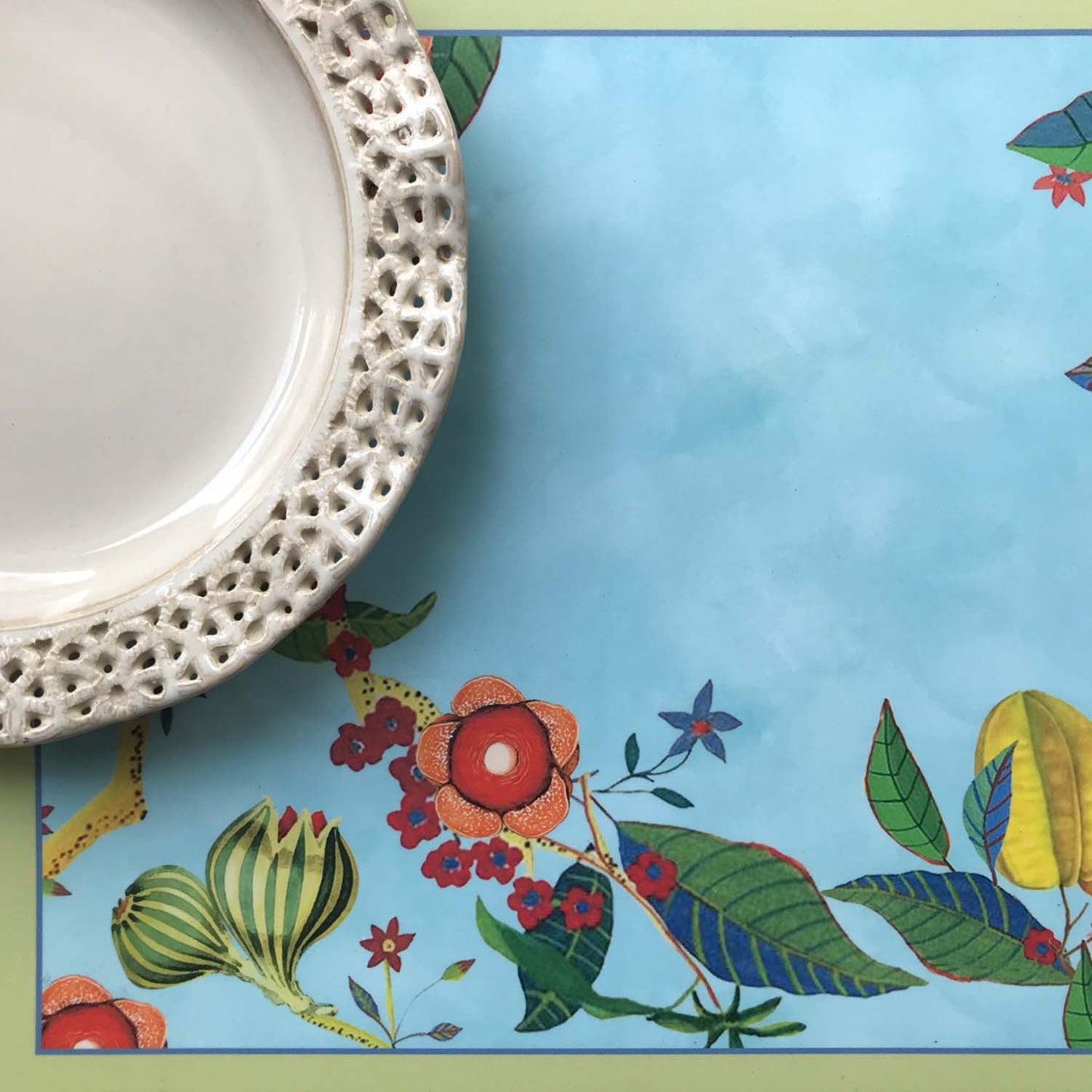 Tropical Fruit Canopy Tablemat