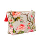 Blush Botanica Square Pouch - Large