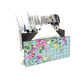 Retro Blooms  Cutlery Stand with Tissue Paper Holder