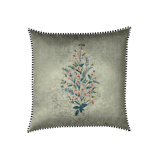 Floral Bushes Cushion Cover Small