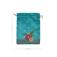 Fuchsia Blossom Drawstring Pouches