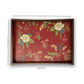 Indian Mogra Wooden Tray Set
