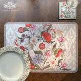 Ikat Chintz Laminated Tablemat