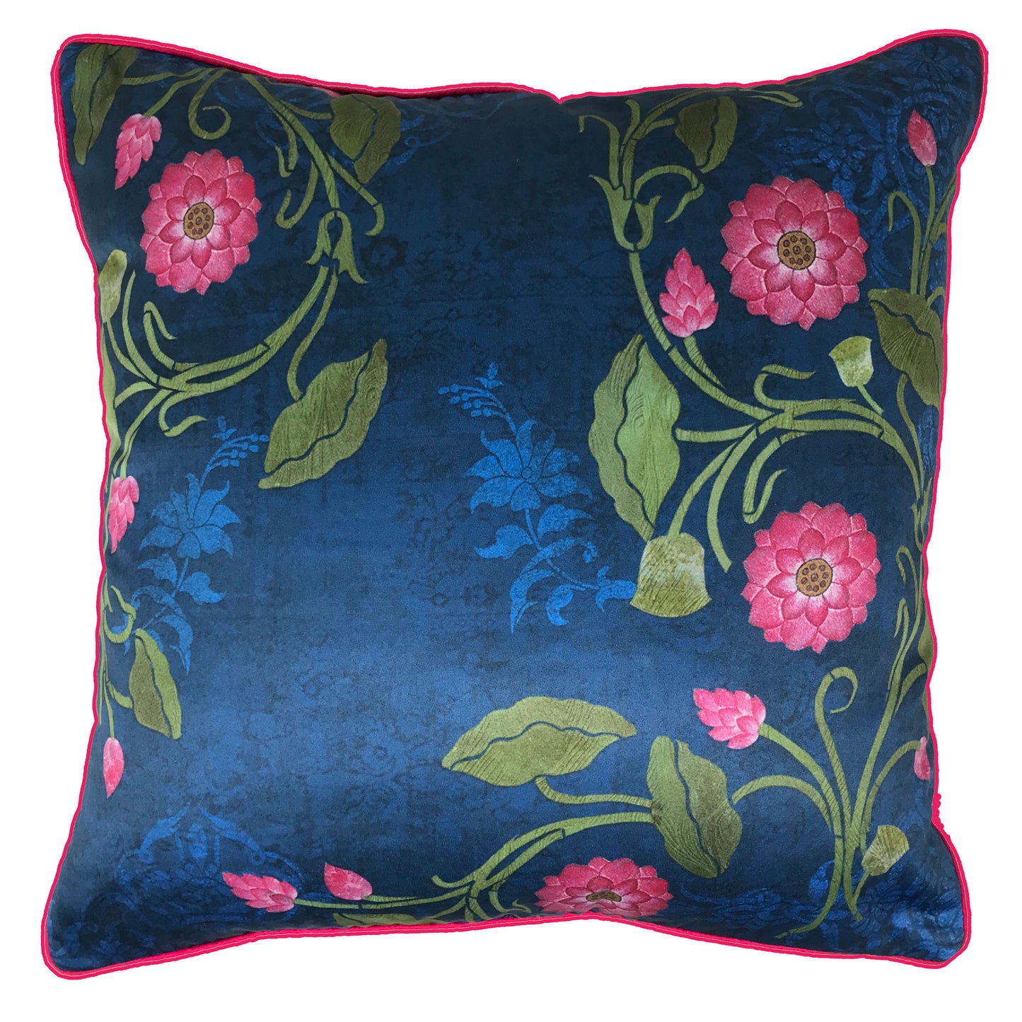 Lotus Jaal Cushion Cover