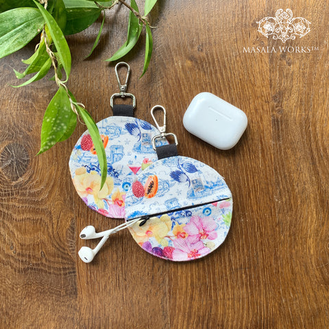 Radiant Garden On Ink Earphone pouch