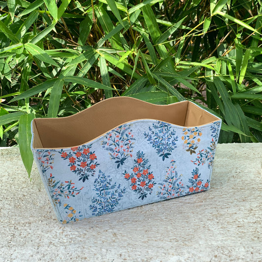Floral Bushes Hamper Basket