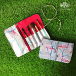 Blushing Flamingos Makeup Pouch