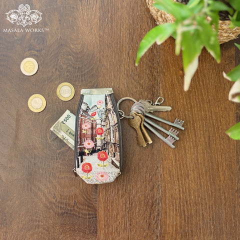 Urban Bloom Key Pouch
