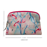 Blushing Flamingos Travel kit-Set of 2
