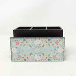 Pale Blossom Cutlery Stand with Tissue Paper Holder