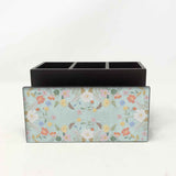 Pale Blossom Cutlery Stand with Tissue Paper Holder