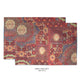 Moorish Jaal Fabric Table mats (set of 2)