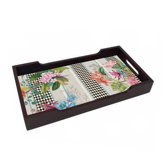 Monochrome Meadow Small Tray