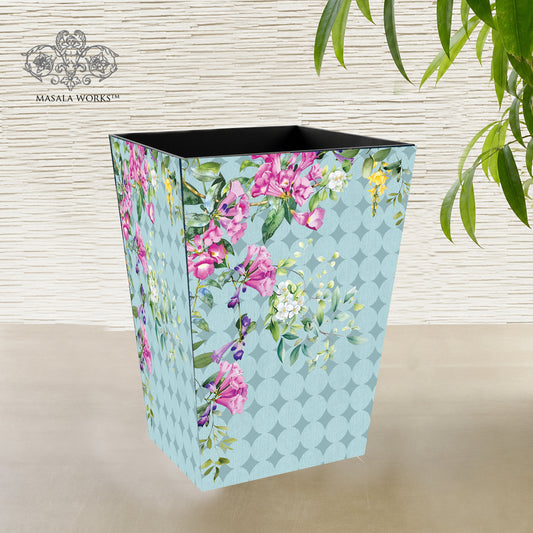 Retro Blooms Dustbin Small