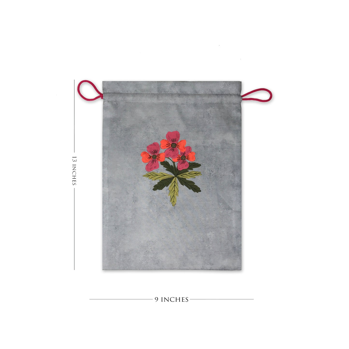 Whimsical Dragon Fly Oasis Drawstring Pouches