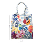 Radiant Garden On Ink Lunch bag