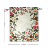 Whimsical Dragon Fly Oasis Drawstring Pouches