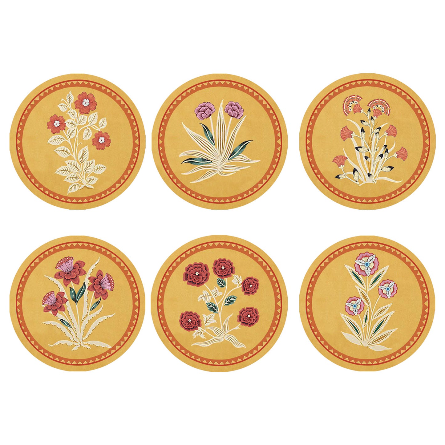 Chintz Garden Coasters