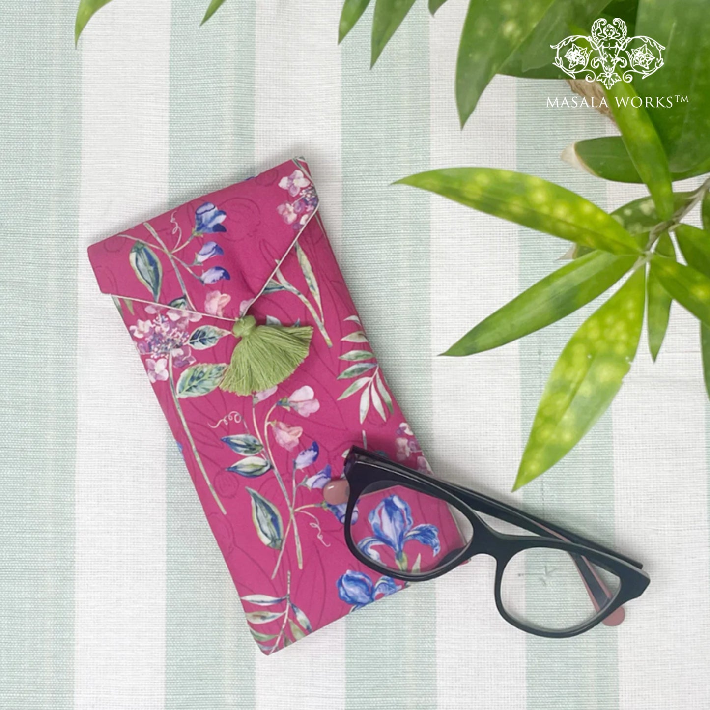 Fuchsia Blossom  Eyewear Case