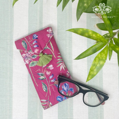Fuchsia Blossom  Eyewear Case