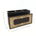 Coco Grunge Cutlery Stand with Tissue Paper Holder