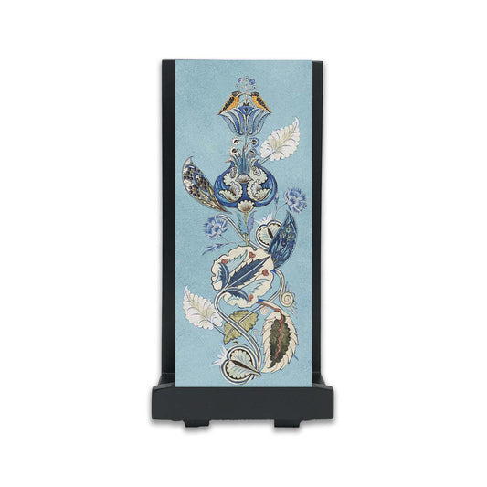 Azure Foliage Cloth Napkin Stand