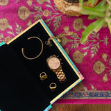 Pichwai Lotus Book Shaped Box