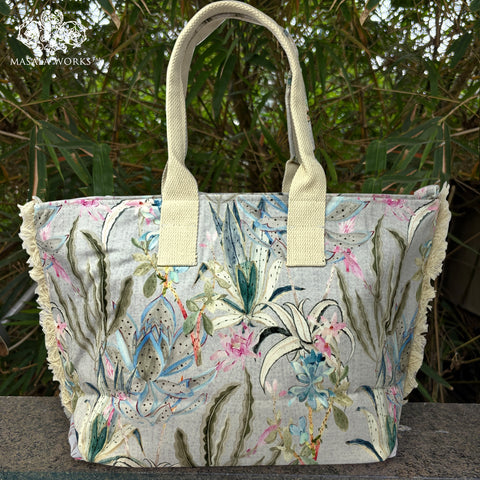 Mystic Lotus  Beach / Tote Bag