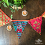 Ethnic Green Ganpati Toran / Bunting